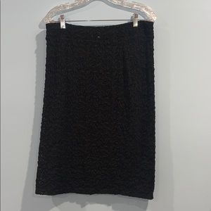 Black lace pencil skirt jones New York collection